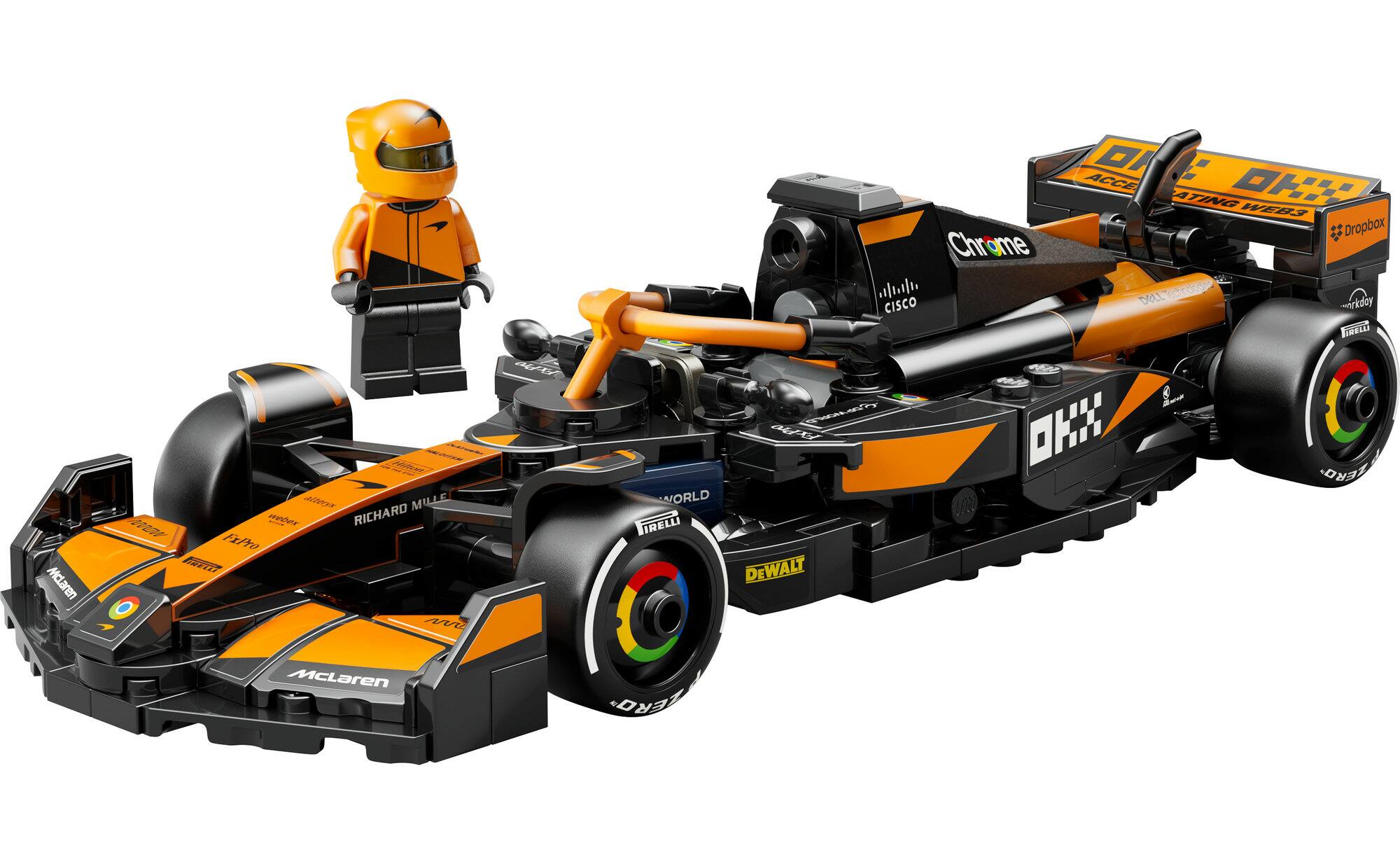 LEGO® Speed Champions McLaren F1® Team MCL38 Race Car Vehicle Set 77251